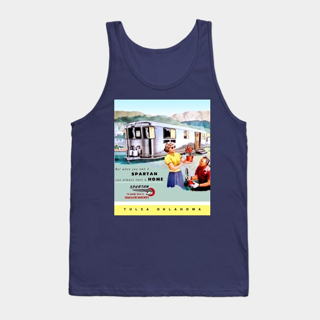 Spartan Trailer Coaches Tank Top by Midcenturydave